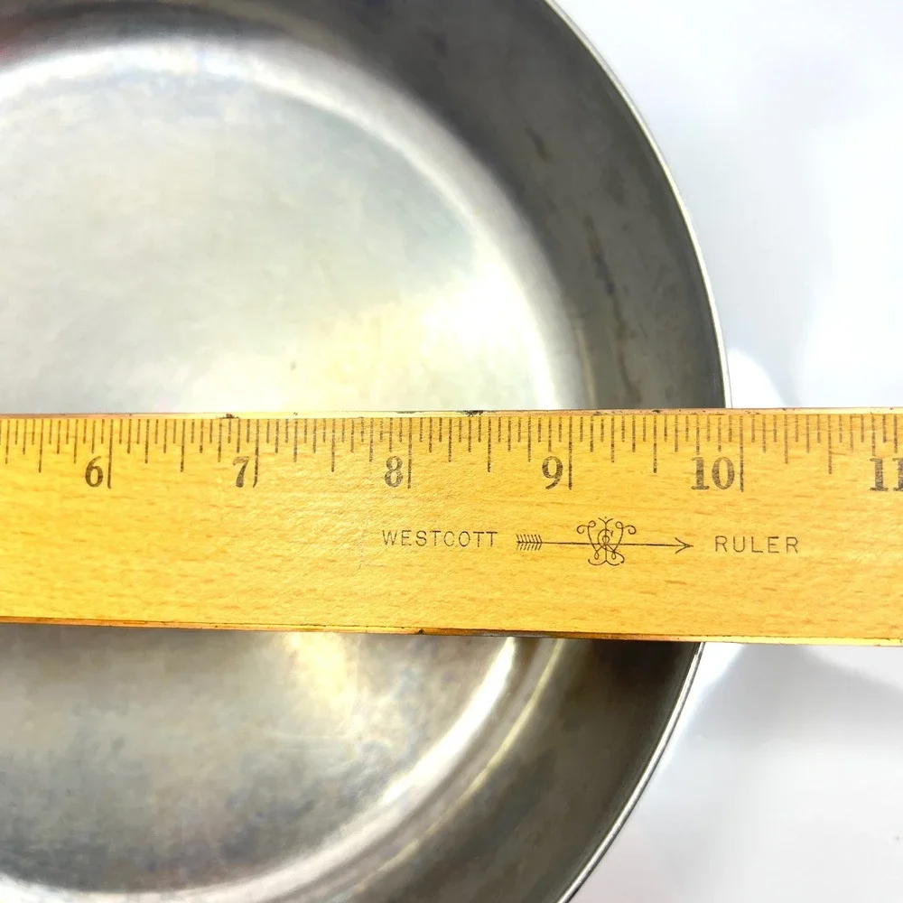 Revere Ware Skillet Fry Pan 10 Inch Copper Bottom Vintage Cookware USA Made